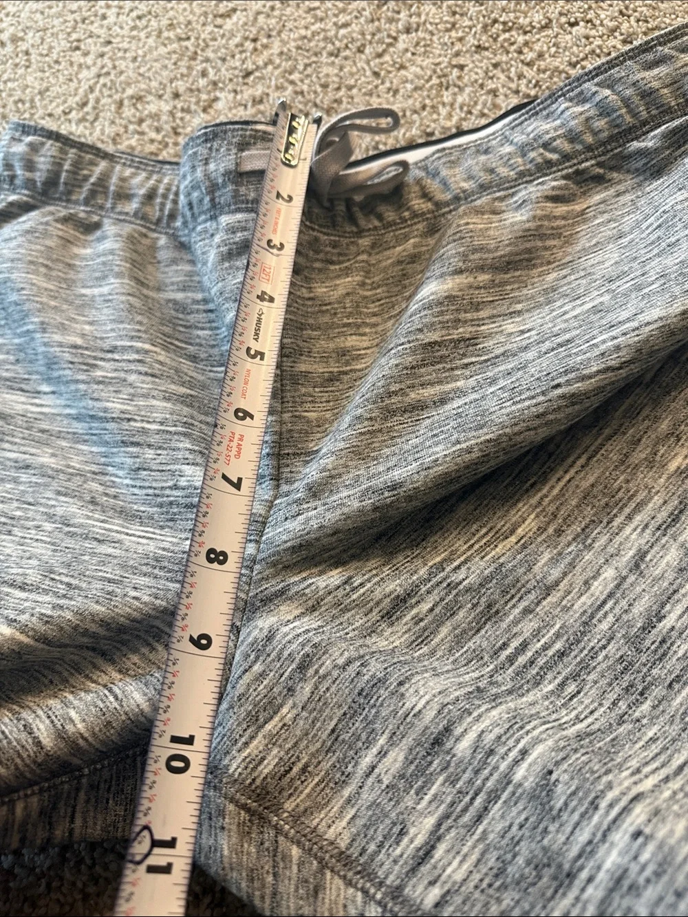 PINK Victoria's Secret Heather Gray Logo Jogger Pants size L